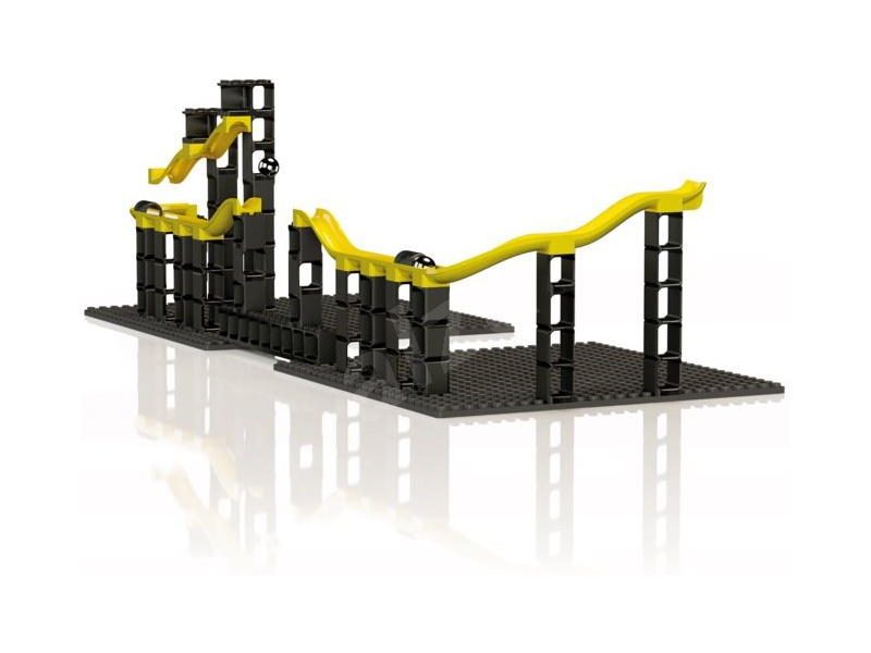 HUBELINO Kuličková dráha - rozšíření s kolébkou 45 dílků