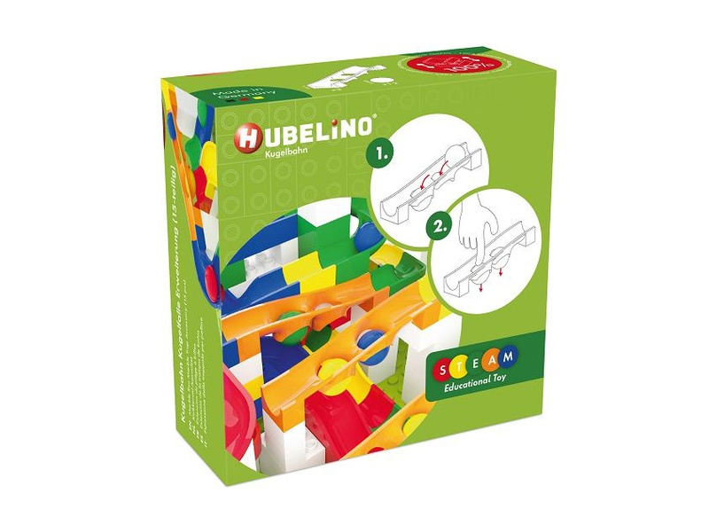 HUBELINO Kuličková dráha - past na kuličky 15 dílků