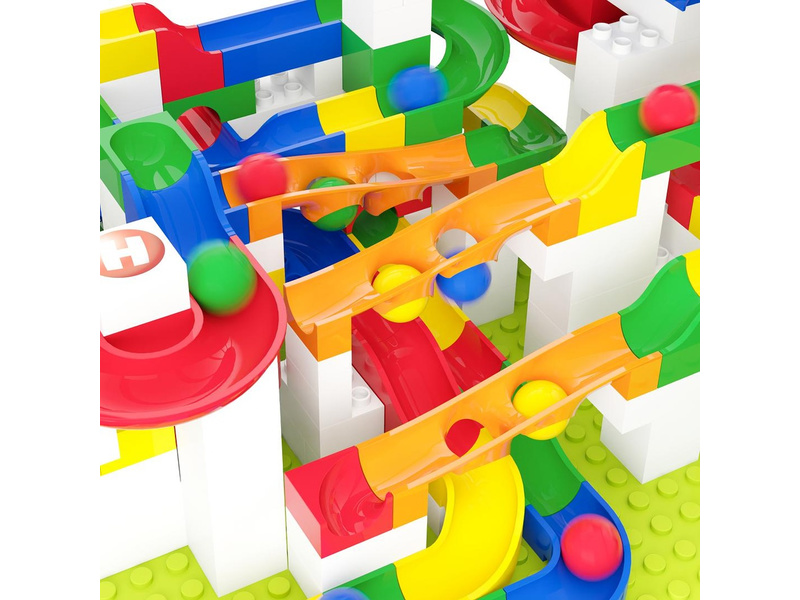 HUBELINO Kuličková dráha - past na kuličky 15 dílků