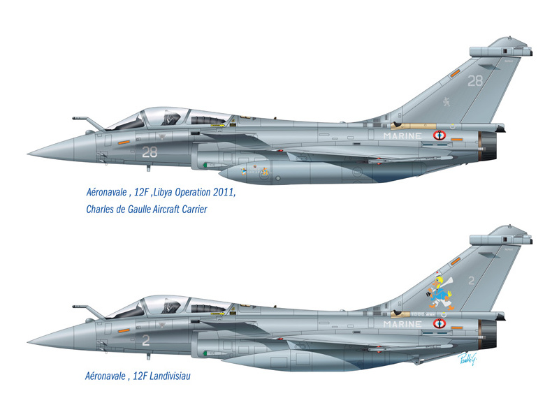 Italeri Rafale M Operations Exterieures 2011 (1:72)
