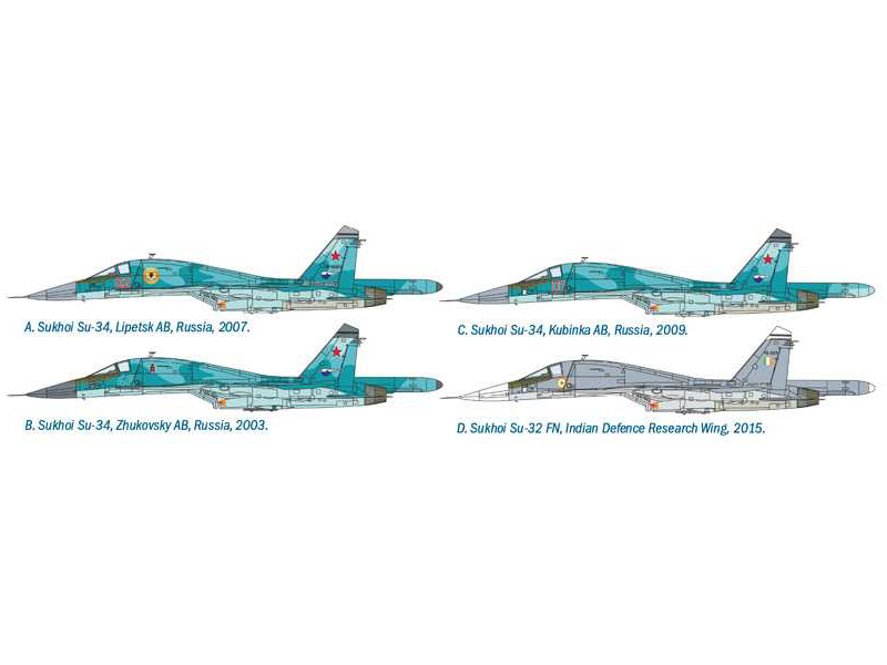 Italeri Suchoj Su-34/Su-32 FN (1:72)