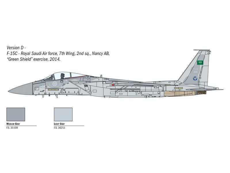 Italeri McDonnell Douglas F-15C Eagle (1:72)