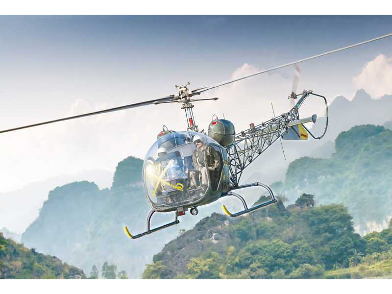 Italeri Bell OH-13 Sioux Corean War (1:48)