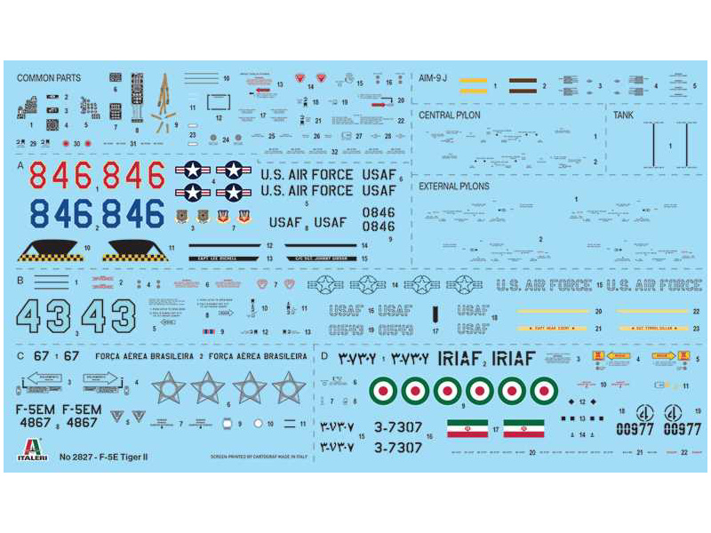 Italeri Northrop F-5E Tiger II (1:48)