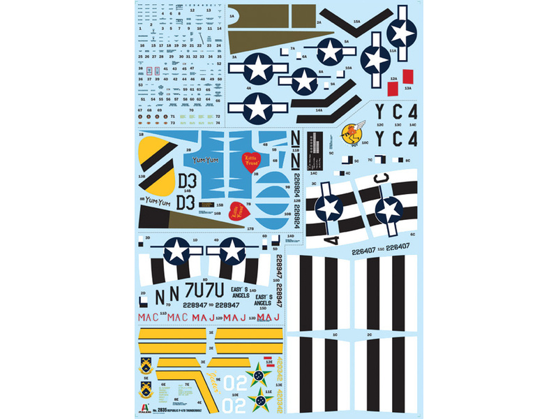 Italeri P-47D Thunderbolt (E.T.O.) (1:48)