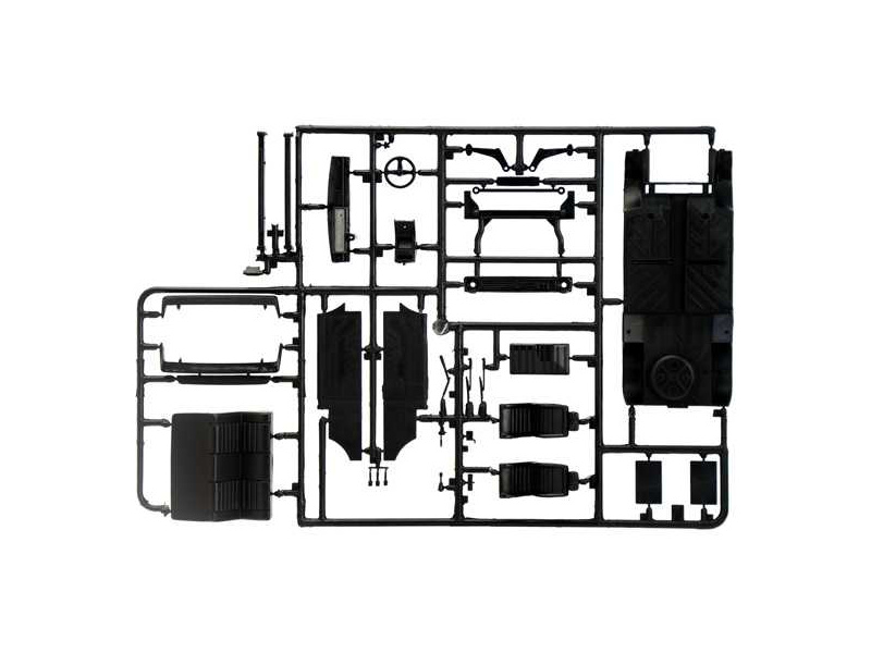 Italeri Volkswagen Golf Polizei (1:24)