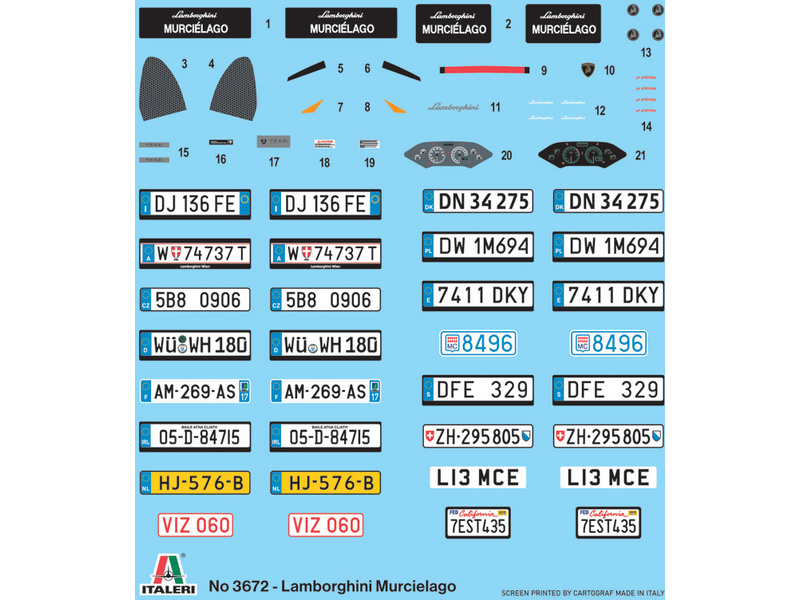 Italeri Lamborghini Murciélago (1:24)