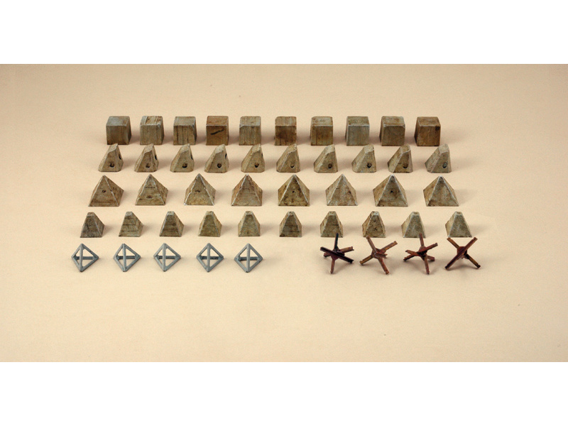 Italeri diorama - Anti tank obstacles (1:72)