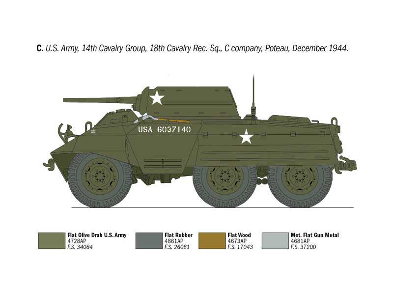 Italeri M-8 Greyhound (1:35)