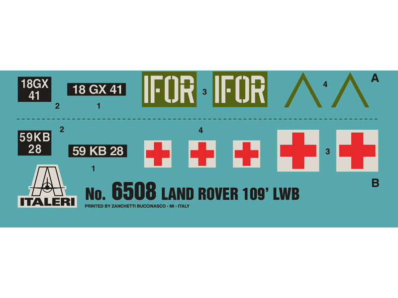 Italeri LAND ROVER 109 LWB (1:35)