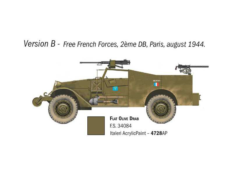 Italeri M3A1 Scout Car (1:72)