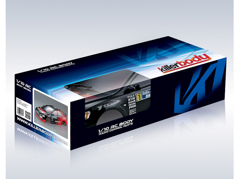 Killerbody karosérie 1:10 Lancer EVO X Rally