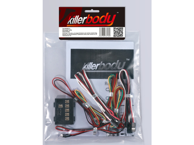 Killerbody světelná sada 1:10 8x LED, řídicí jednotka