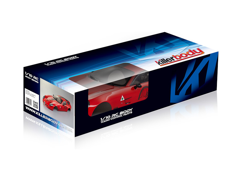 Killerbody karosérie 1:10 Alfa Romeo TZ3 Corsa červená