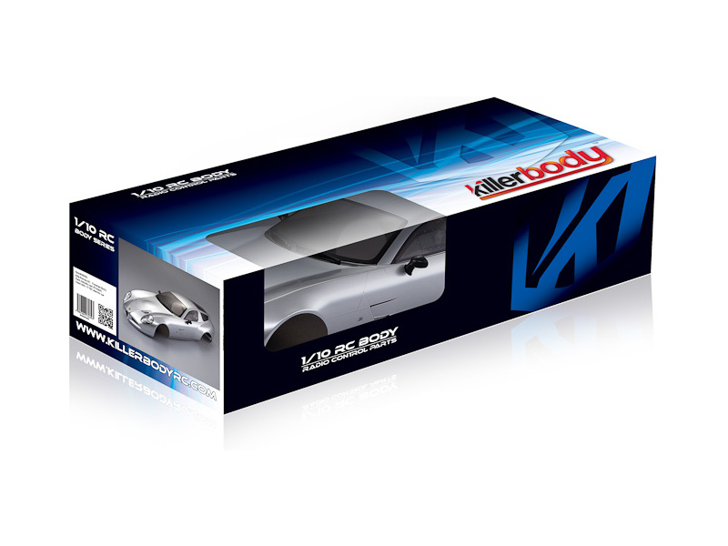 Killerbody karosérie 1:10 Alfa Romeo TZ3 Corsa stříbrná