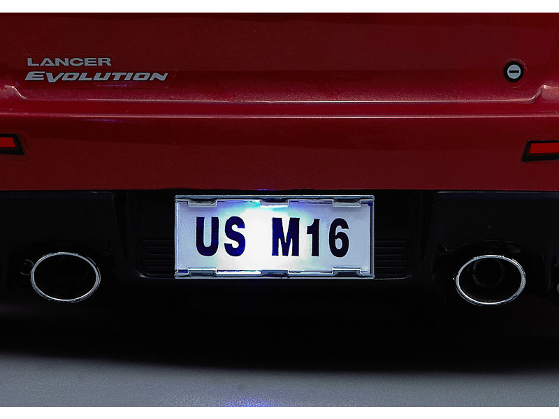 Killerbody státní poznávací značka s podsvětlením