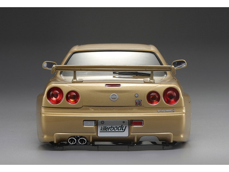 Killerbody karosérie 1:10 Nissan Skyline R34 zlatá