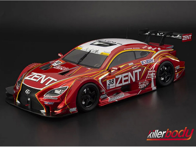 Killerbody karosérie 1:10 Zent Cerumo RC F čirá