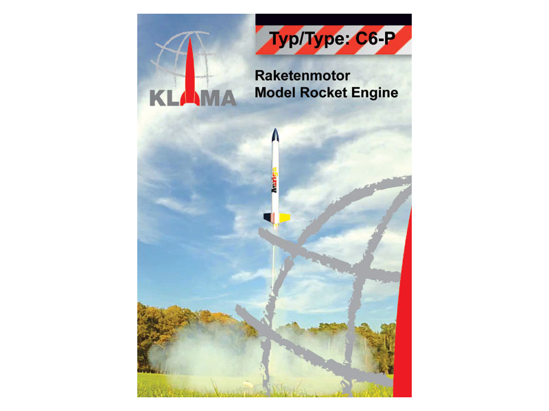 Klima raketový motor C6-P EL (6ks)
