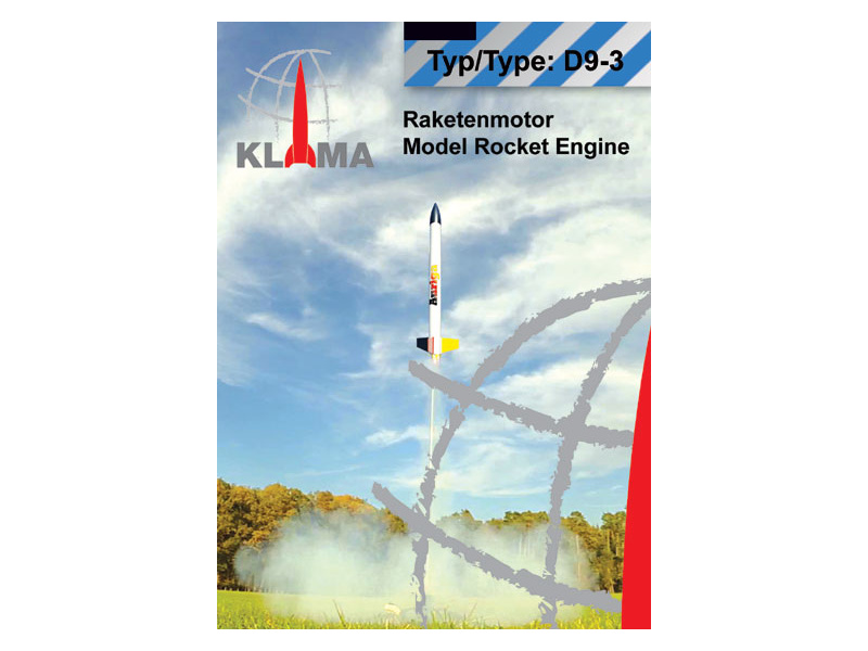 Klima raketový motor D9-3 EL (6ks)