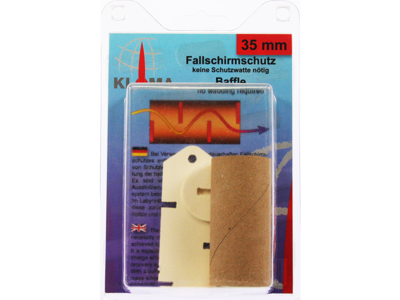 Klima komora výmetu 35mm - ochrana padáku