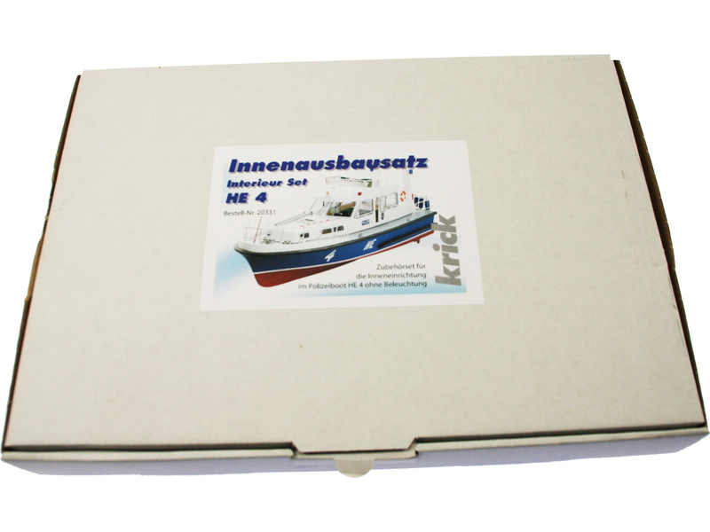 Krick Policejní člun HE 4 - sada vnitřní vestavby