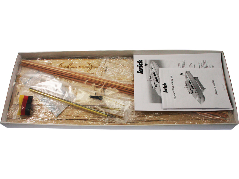 Krick Kajutový člun Müritz kit