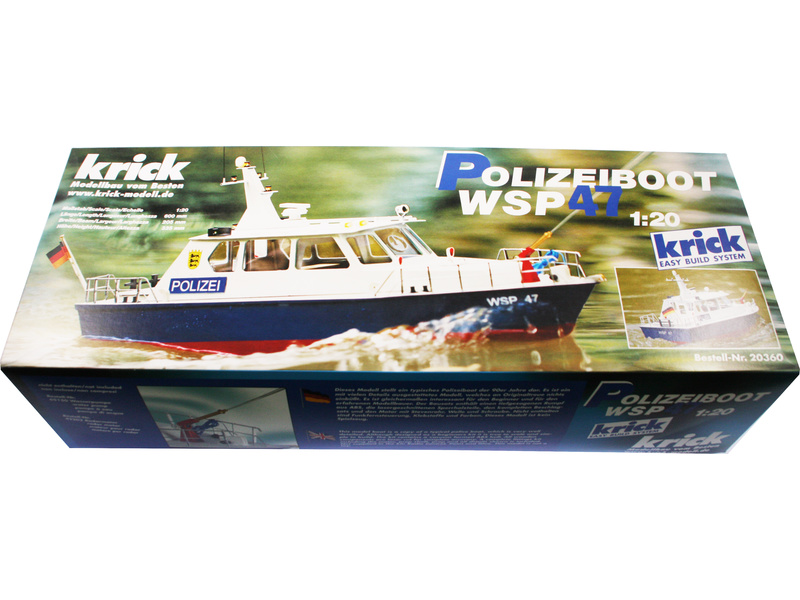 Krick Policejní člun WSP47 kit