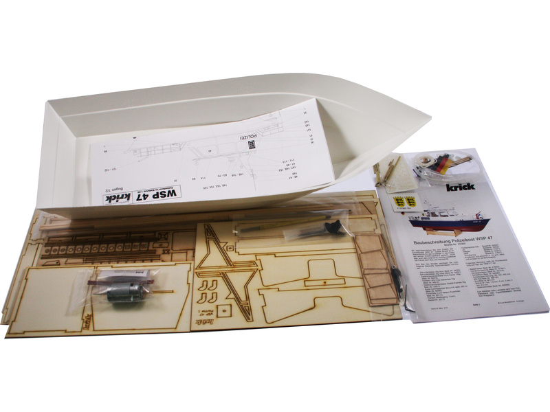 Krick Policejní člun WSP47 kit