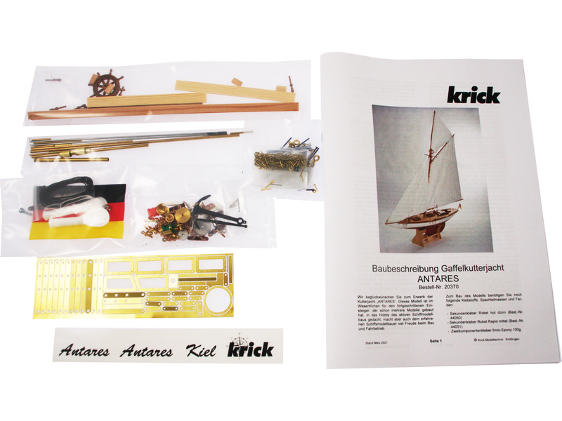 Krick Antares plachetnice kit