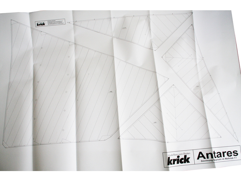 Krick Antares plachetnice kit