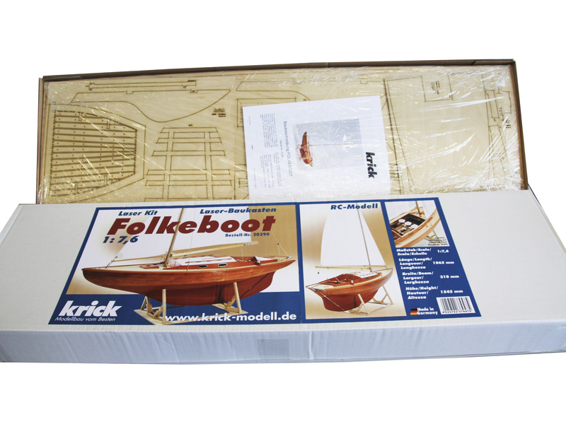 Krick Folkeboot 1:7.6 RC kit