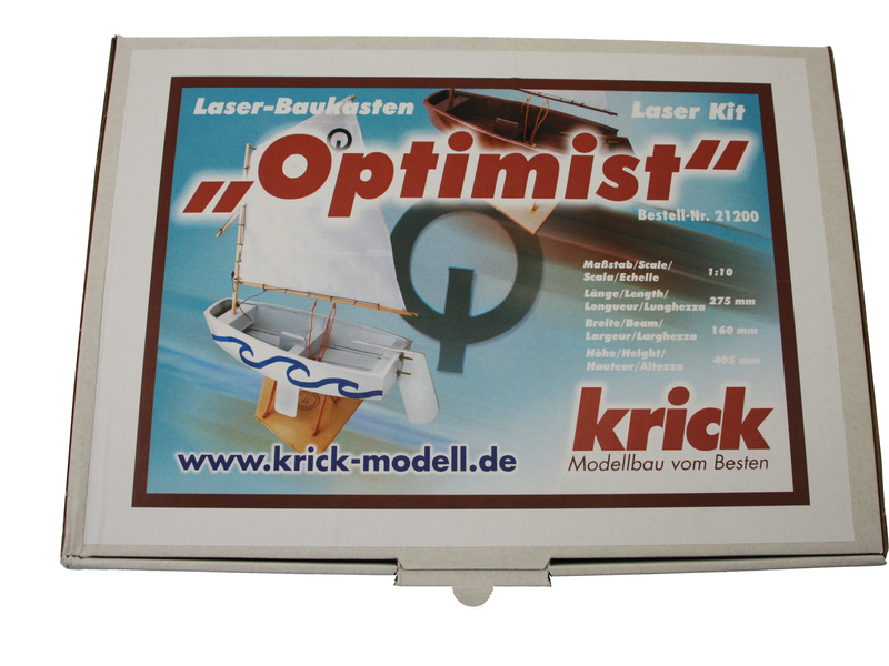 Krick Optimist plachetnice 1:10 kit