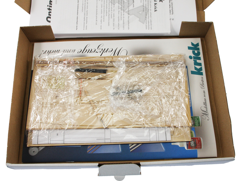 Krick Optimist plachetnice 1:10 kit