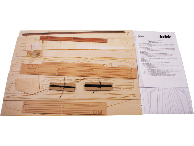 Krick Pirat plachetnice kit