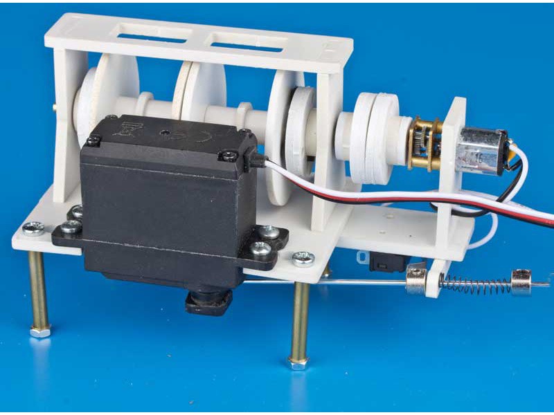 Krick kotevní naviják s elektromotorem