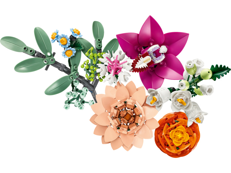 LEGO Botanicals - Krásná kytice růžových květin