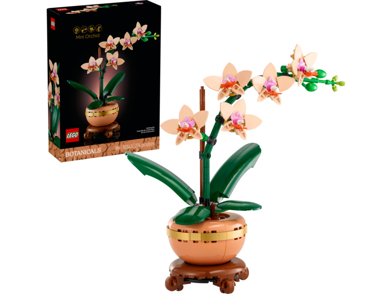 LEGO Botanicals - Miniaturní orchidej