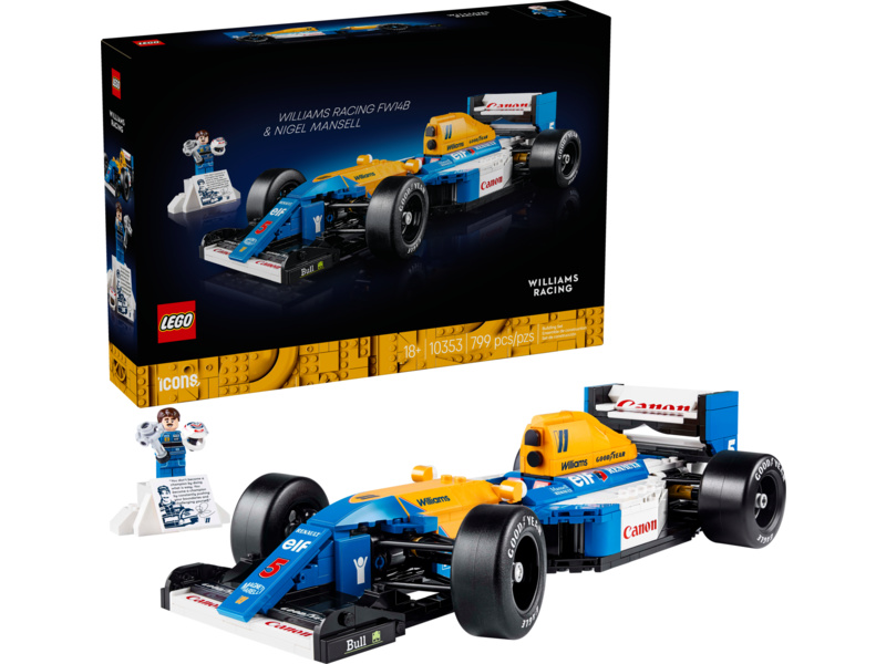 LEGO Icons - Williams Racing FW14B a Nigel Mansell
