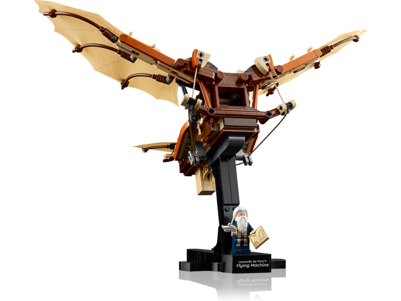 LEGO Icons - Létající stroj Leonarda da Vinciho
