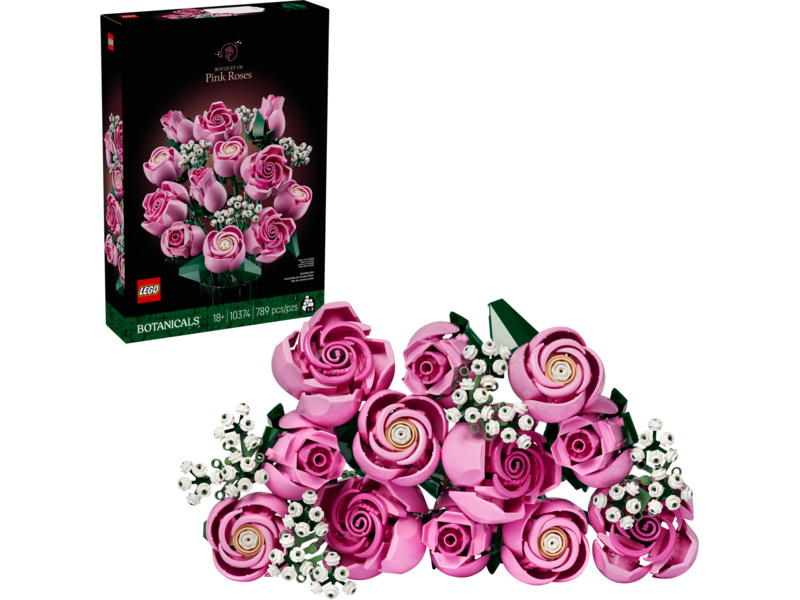 LEGO Botanicals - Kytice růžových růží