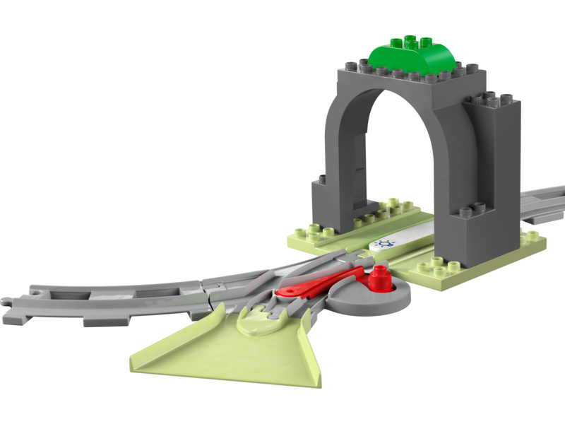 LEGO DUPLO - Železniční tunel a koleje – rozšiřující sada