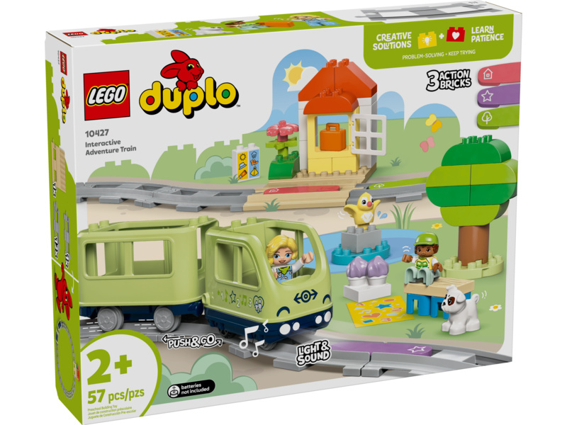 LEGO DUPLO - Interaktivní dobrodružný vláček