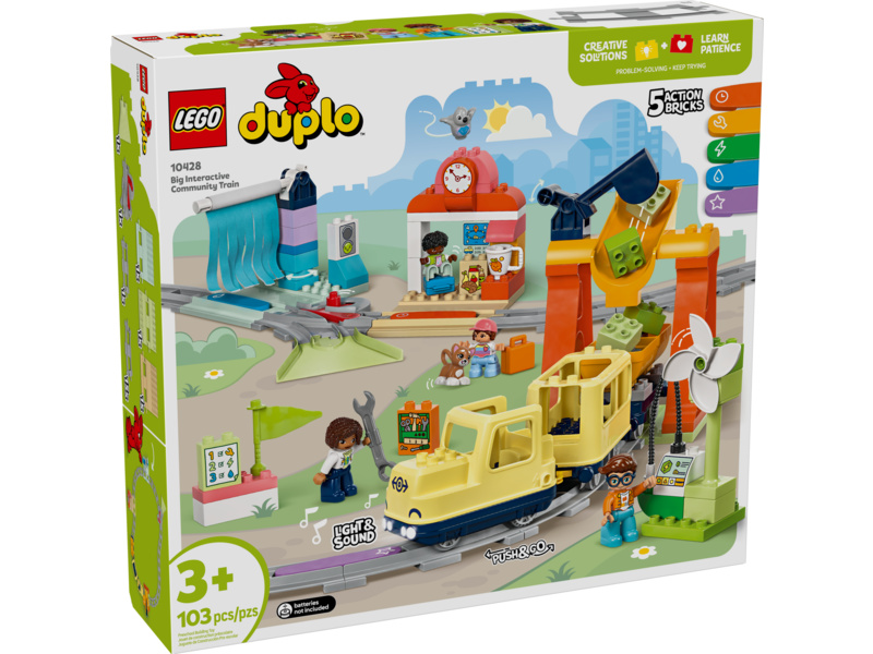 LEGO DUPLO - Velký interaktivní komunitní vláček