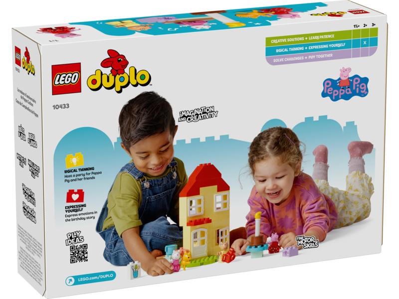 LEGO DUPLO - Prasátko Peppa a narozeninový dům