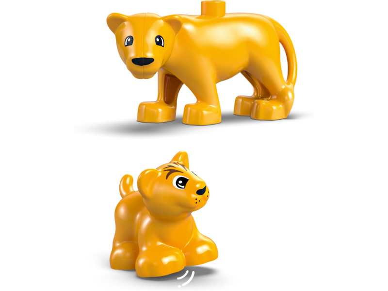 LEGO DUPLO - Rodinky divokých zvířat: Tučňáci a lvi