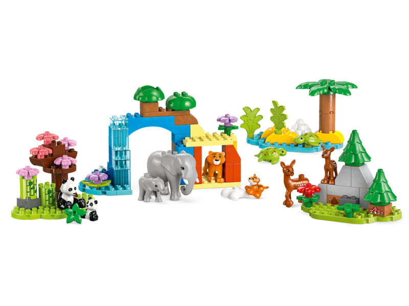 LEGO DUPLO - Rodinky divokých zvířat 3 v 1