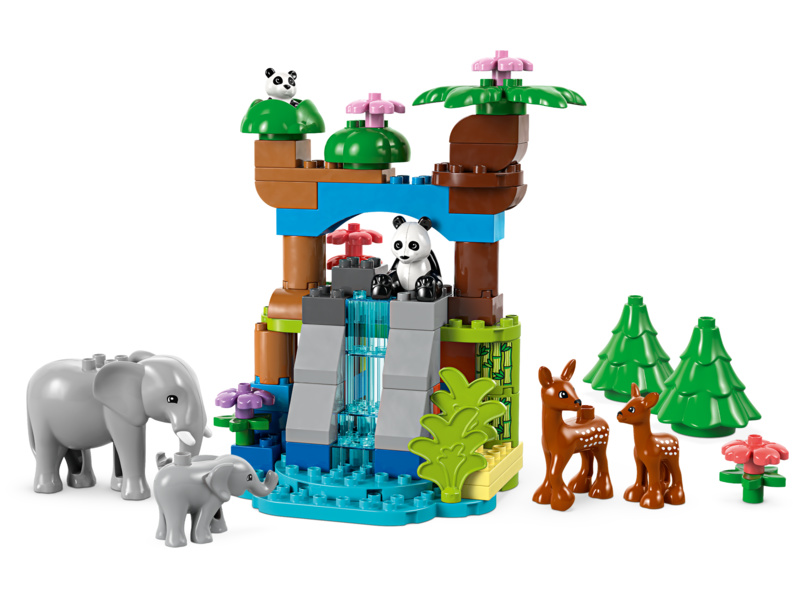 LEGO DUPLO - Rodinky divokých zvířat 3 v 1