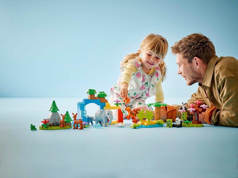 LEGO DUPLO - Rodinky divokých zvířat 3 v 1
