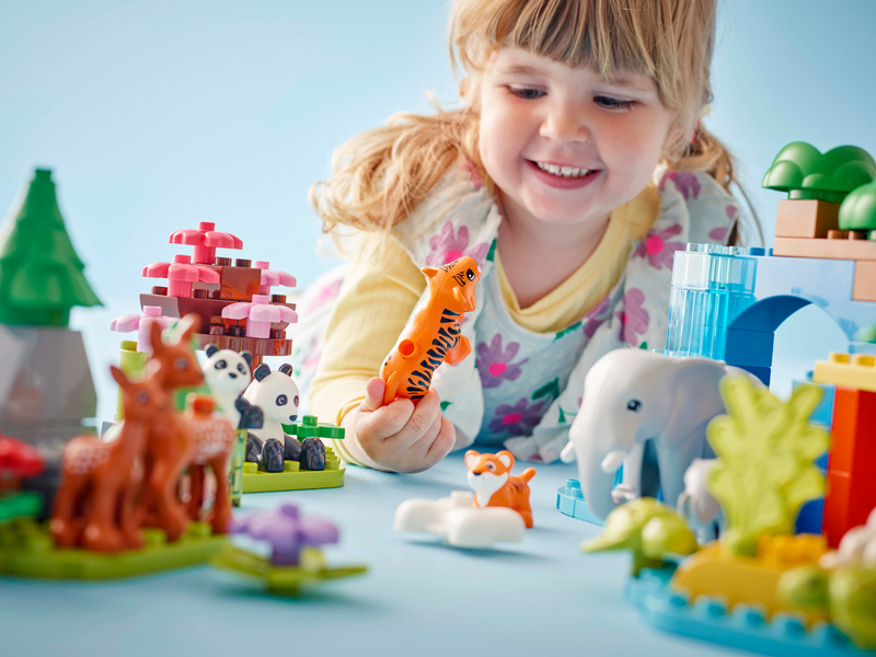 LEGO DUPLO - Rodinky divokých zvířat 3 v 1